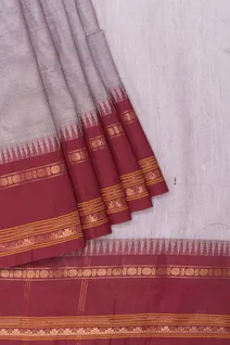 chettinad-cotton-saree-grey-with-maroon-rettai-pettu-border-sw000001013-b