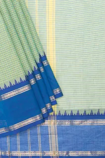 chettinad-cotton-saree-in-light-green-checks-with-royal-blue-zari-border-sw000001021-b