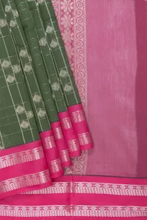 semi-silk-cotton-saree-in-green-with-pink-border-sw000001034-b
