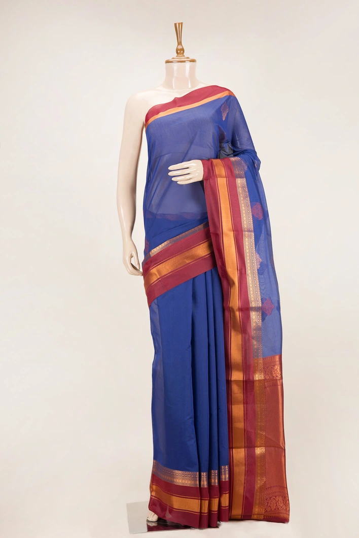 semi-silk-cotton-saree-in-navy-blue-with-brown-border-sw000001039-a