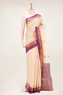 semi-silk-cotton-saree-in-cream-with-violet-border-sw000001040-a