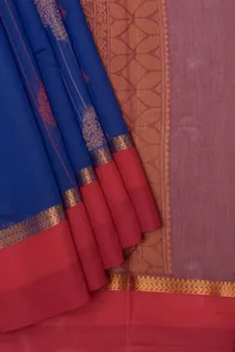 semi-silk-cotton-saree-in-navy-blue-with-red-border-sw000001041-b
