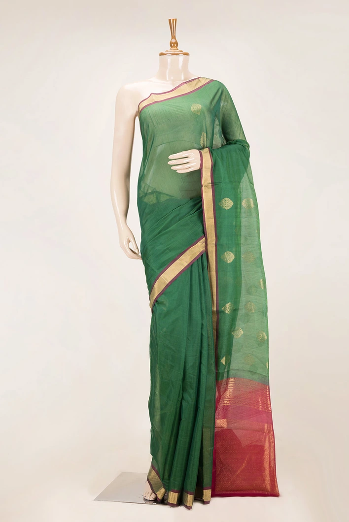 silk-cotton-saree-in-green-with-maroon-zari-pallu-sw000001048-a
