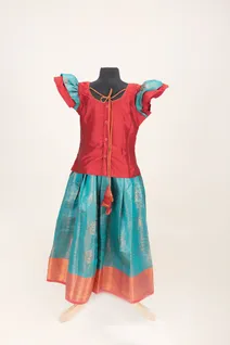 red-tealblue-silk-cotton-pattu-paavadai-skp000001056-c
