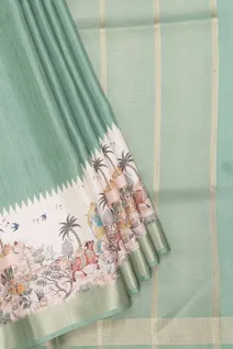 semi-tussar-light-green-saree-with-animal-motif-border-sw000001078-b