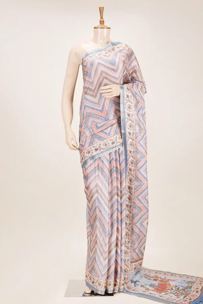 semi-tussar-pastel-zigzag-print-saree-with-kalamkari-pallu-sw000001084-a