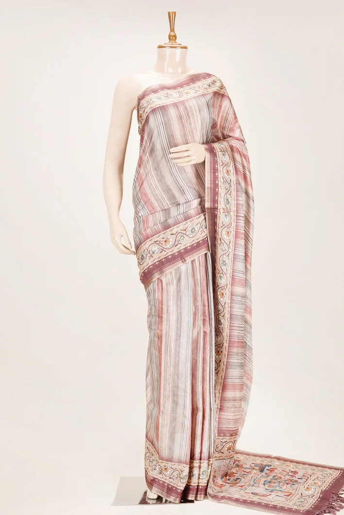 semi-tussar-maroon-stripe-saree-with-kalamkari-pallu-sw000001089-a