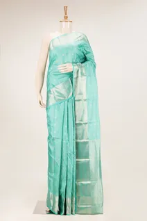 turquoise-green-traditional-silk-saree-with-zari-checks-sw000001092-a