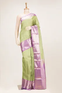 parrot-green-traditional-silk-saree-with-lavender-big-border-zari-checks-sw000001093-a