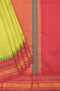 parrot-green-traditional-silk-saree-with-red-zari-border-sw000001105-b