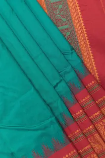 traditional-saree-with-turquoise-green-body-and-red-border-sw000001107-c