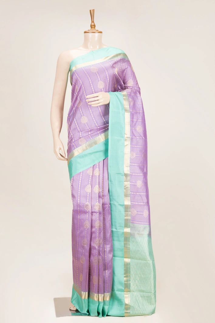 lavender-traditional-saree-with-turquoise-green-zari-lines-sw000001115-a