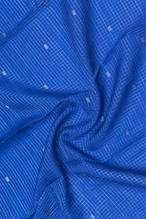 royal-blue-semi-tussar-saree-with-silver-zari-checks-sw000001120-c