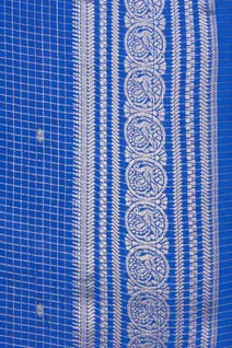 royal-blue-semi-tussar-saree-with-silver-zari-checks-sw000001120-d