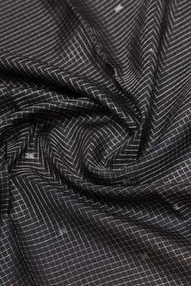 black-semi-tussar-saree-with-silver-zari-checks-sw000001121-c