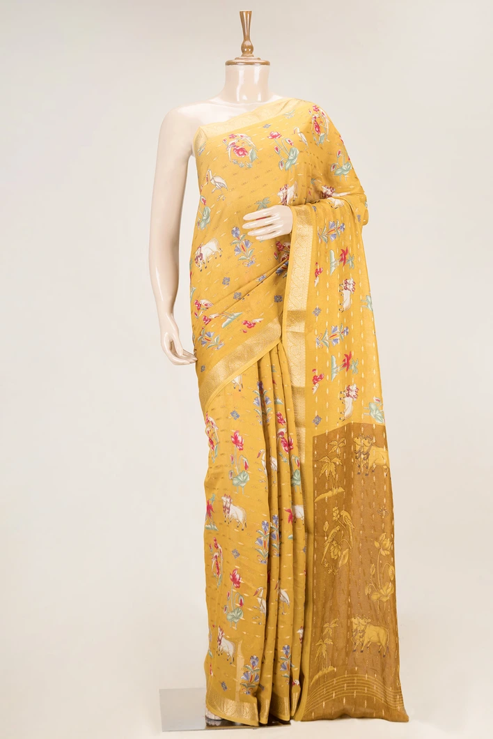 yellow-semi-tussar-saree-with-floral-prints-sw000001128-a