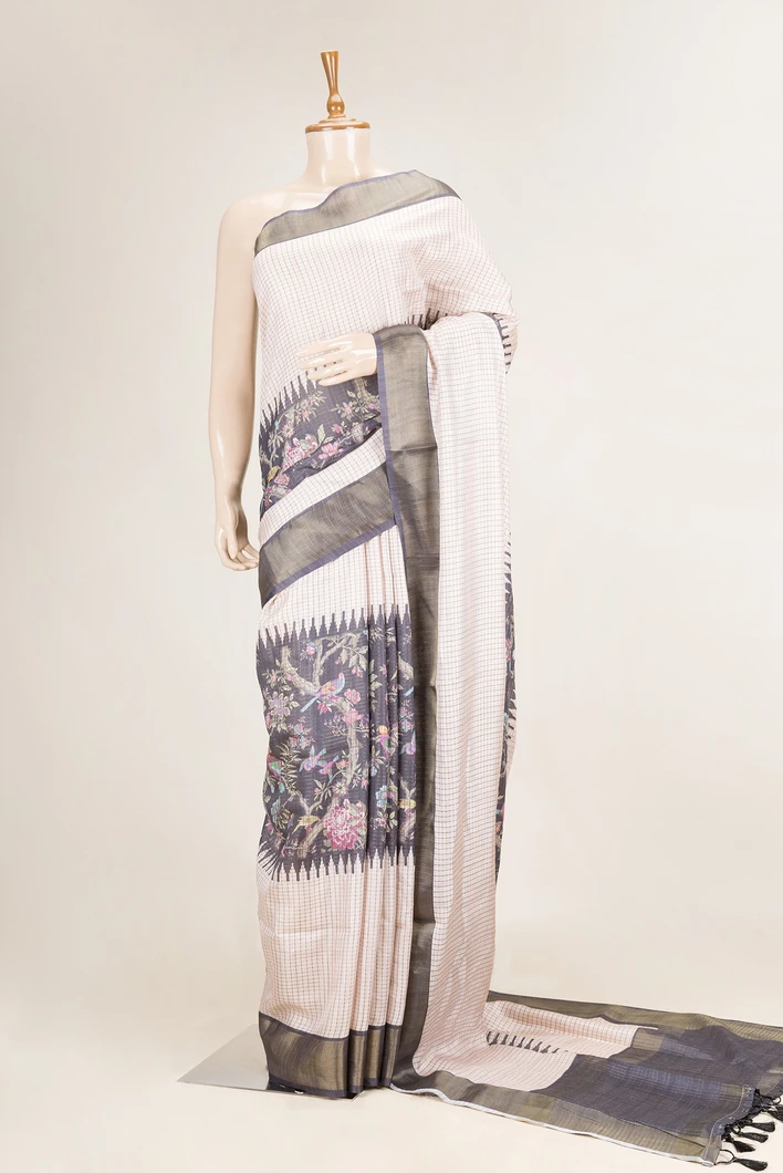 ivory-with-black-semi-tussar-saree-with-digital-floral-pallu-sw000001134-a