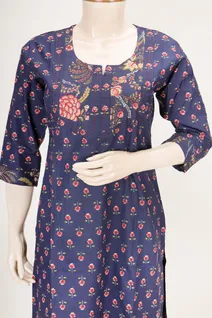 navy-blue-pure-cotton-2-piece-salwar-set-sws000001154-b