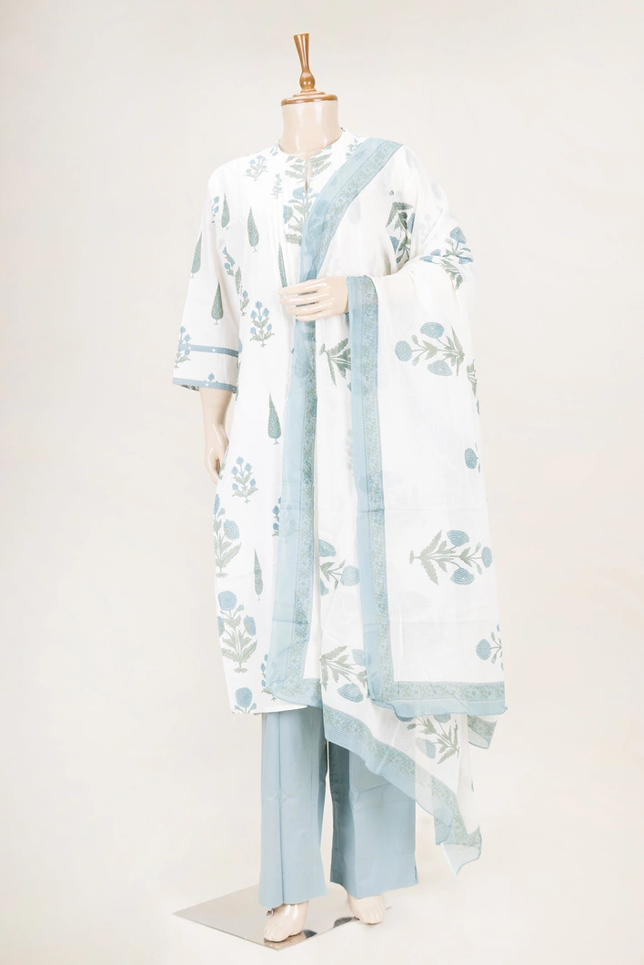 white-blue-floral-pure-cotton-3-pcs-salwar-suit-set-sws000001173-a