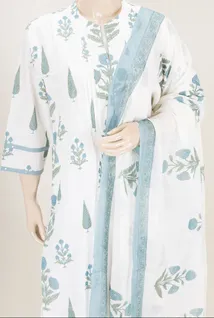 white-blue-floral-pure-cotton-3-pcs-salwar-suit-set-sws000001173-b