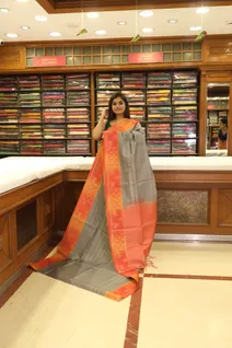 grey-semi-tussar-saree-with-orange-border-sw000001187-b