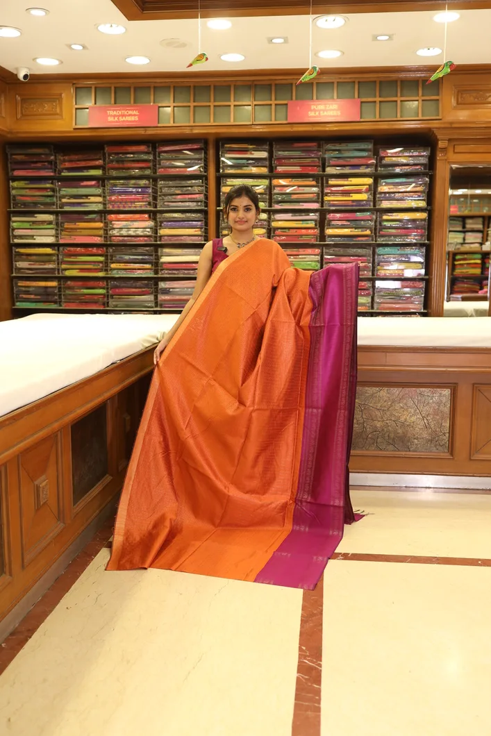 semi-tussar-saree-in-rust-with-magenta-border-sw000001192-a
