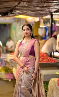 grey-semi-tussar-saree-with-purple-checks-border-sw000001218-i