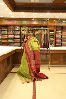 semi-silk-saree-in-green-with-maroon-border-sw000001227-b
