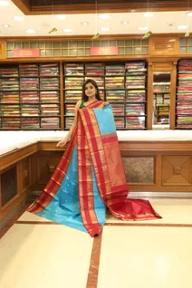 sky-blue-pure-zari-silk-saree-with-maroon-rettai-pettu-border-sw000001233-b