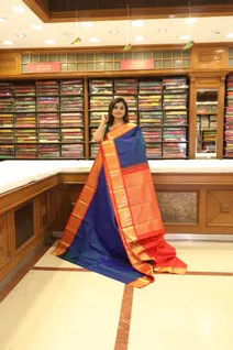 pure-zari-silk-saree-peacock-blue-with-red-getti-border-sw000001237-b