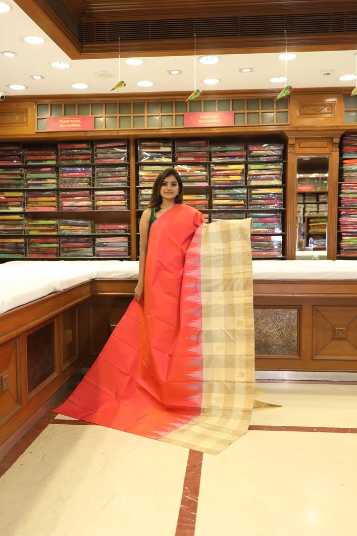 pure-zari-silk-saree-orange-with-cream-border-sw000001255-a