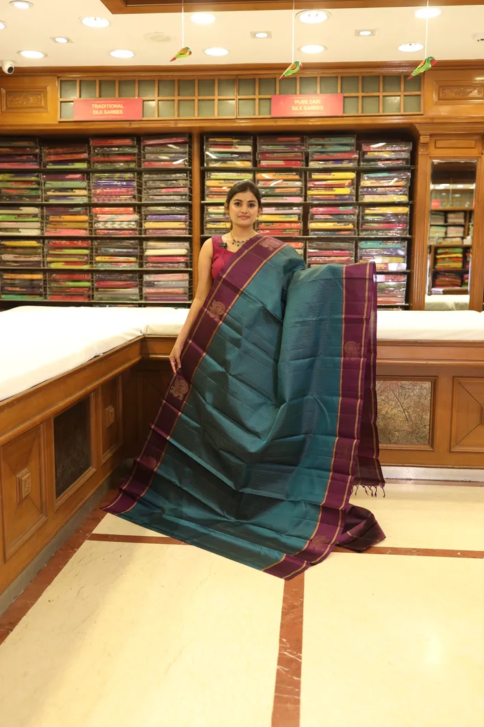 lightweight-silk-saree-in-teal-blue-with-purple-border-sw000001260-a