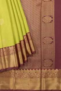 semi-silk-saree-lime-green-with-brown-border-sw000001294-b