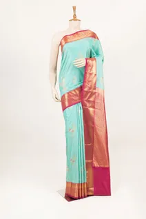 sea-green-semi-silk-saree-with-red-zari-border-sw000001310-a