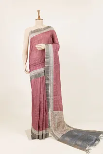 mauve-semi-tussar-silk-saree-with-contrast-grey-border-sw000001317-a