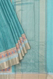 semi-tussar-blue-saree-with-madhubani-border-sw000001319-b