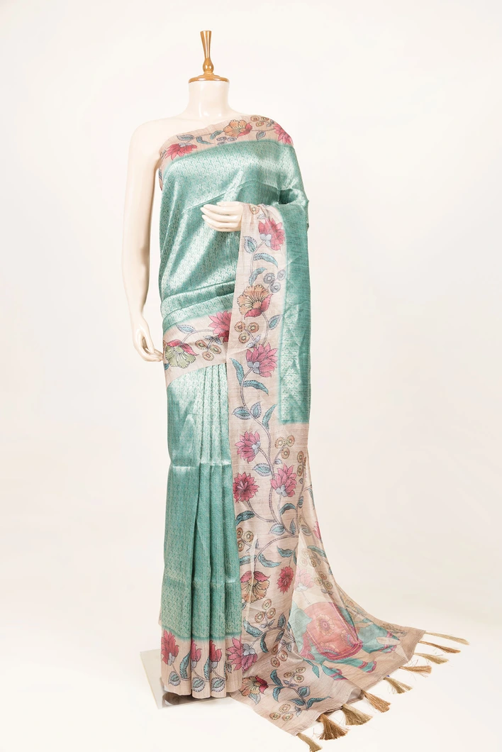 aqua-green-beige-semi-tussar-saree-sw000001341-a