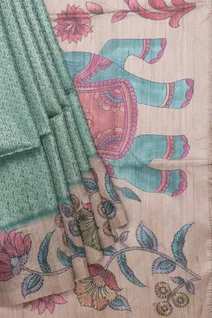 aqua-green-beige-semi-tussar-saree-sw000001341-b