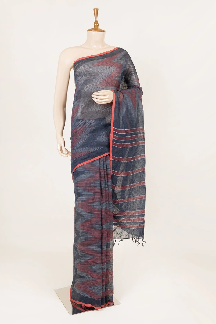 black-linen-saree-sw000001367-a