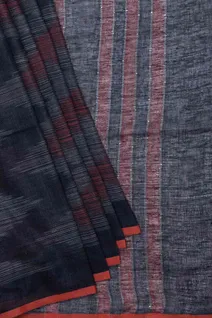black-linen-saree-sw000001367-b