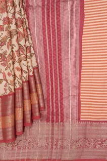 cream-orange-chanderi-cotton-lehenga-with-floral-prints-sw000001384-b