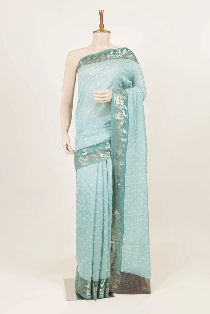 mint-blue-green-chanderi-cotton-saree-with-vanasingaram-border-sw000001393-a