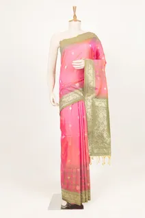 peach-with-green-semi-light-weight-silk-saree-sw000001452-a