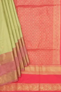 pista-green-orange-semi-lightweight-silk-saree-sw000001474-b