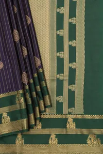 navy-blue-dark-green-semi-lightweight-silk-saree-sw000001476-b