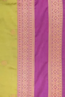 parrot-green-purple-semi-silk-saree-with-rettai-pettu-border-sw00001488-d