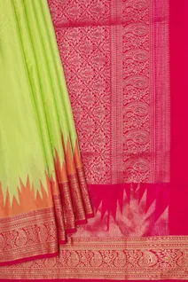 parrot-green-pink-semi-silk-saree-with-temple-border-sw000001490-b