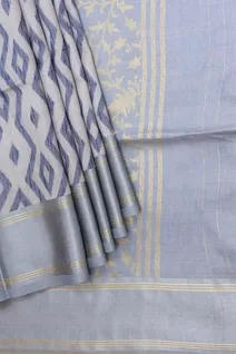 grey-navy-blue-semi-tussar-saree-with-geometric-pattern-sw000001508-b