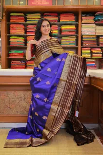 royal-blue-lightweight-silk-saree-with-coffee-brown-big-border-annam-motifs-sw000001523-a