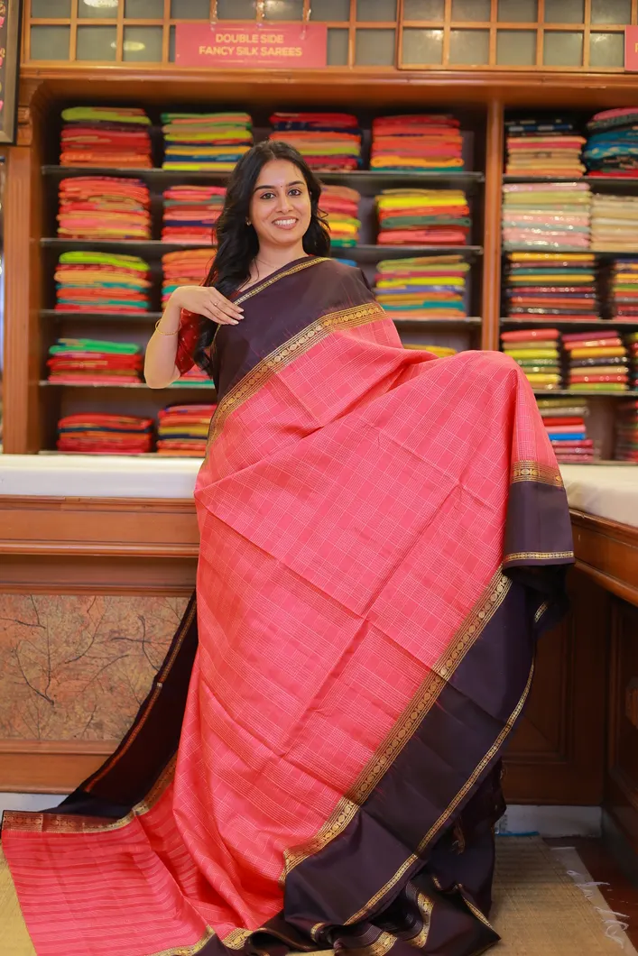 blush-pink-lightweight-silk-saree-with-coffee-brown-rettai-pettu-border-sw000001527-a